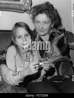 Le 29 décembre 1978 - Maria Schell Schell- mère Margarethe Von Noe & granddoughter modèle © Keystone Photos USA/ZUMAPRESS.com/Alamy Live News Banque D'Images