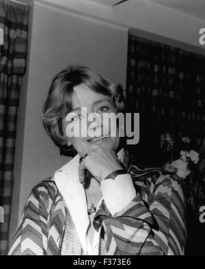 Le 29 décembre 1978 - Maria Schell était une actrice Suisse/Autriche, qui a remporté la Coupe Volpi de la meilleure actrice au Festival du Film de Venise en 1956 pour Gervaise. © Keystone Photos USA/ZUMAPRESS.com/Alamy Live News Banque D'Images