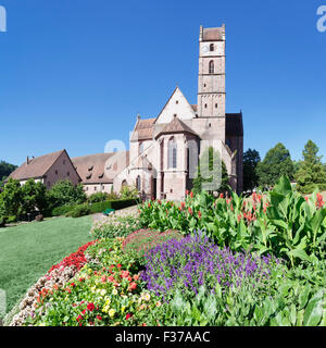 Son église, Alpirsbach, Forêt Noire, Bade-Wurtemberg, Allemagne Banque D'Images