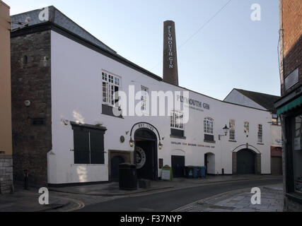 Distillerie de gin plymouth dans la région de Plymouth barbican Banque D'Images