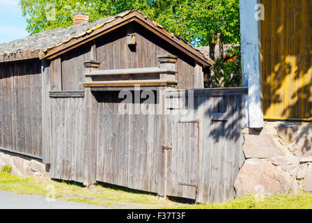 Luostarinmäen käsityöläismuseo Luostarinmäki, musée de l'artisanat, Turku, Finlande Banque D'Images