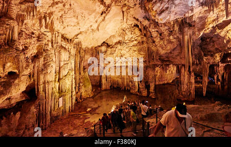 Les Grottes de Neptune, Alghero, Sardaigne Banque D'Images