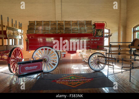 Visite de la brasserie Budweiser Merrimack New Hampshire NH Banque D'Images