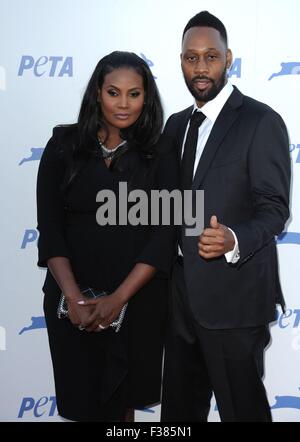 Los Angeles, Californie, USA. Sep 30, 2015. RZA aux arrivées pour PETA Gala du 35e anniversaire, le Hollywood Palladium, Los Angeles, CA Septembre 30, 2015. Credit : Everett Collection Inc/Alamy Live News Banque D'Images