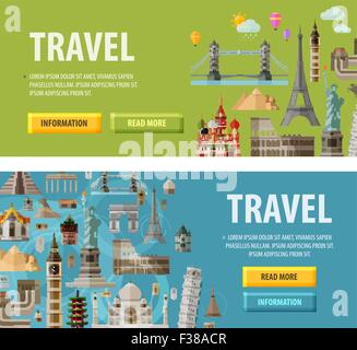 Modèle de conception de logo vector voyage vacances ou l'icône de repère. Illustration de Vecteur