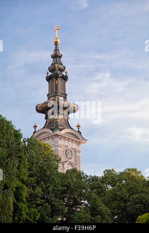 Cathédrale de Saint George en Great-Martyr Novi Sad, Serbie Banque D'Images