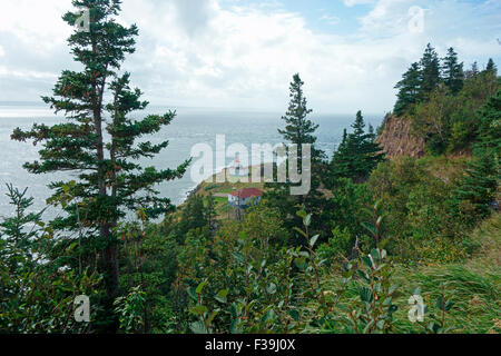 Cape d'Or est un promontoire situé près de préconiser, en Nouvelle-Écosse sur la côte de la baie de Fundy de la province canadienne de la Nouvelle-Écosse. Banque D'Images