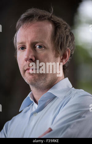 Le romancier irlandais Paul Murray. Banque D'Images