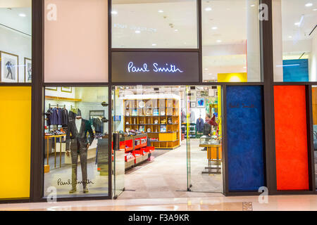 De l'extérieur d'un magasin Paul Smith à Las Vegas Strip Banque D'Images