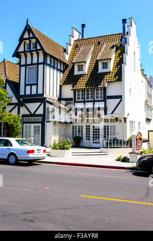 Wine Alley Inn hotel dans le village de conte de style danois de Solvang dans la Californie de Santa Ynez valley Banque D'Images