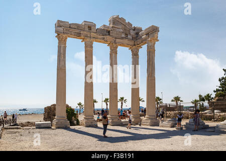 MANAVGAT, Antalya - 20 juillet 2015 : voir l'ancienne ville de Side, à Antalya qui est pensé pour être construits avant le 7ème siècle bc. Banque D'Images