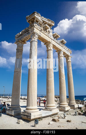 MANAVGAT, Antalya - 20 juillet 2015 : voir l'ancienne ville de Side, à Antalya qui est pensé pour être construits avant le 7ème siècle bc. Banque D'Images