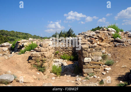 Thrasymede's Tomb près du village de Giolova dans le Péloponnèse grec. Banque D'Images