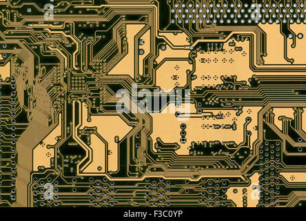 Circuit board background Banque D'Images