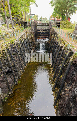 Canal Dalsland, Suède Banque D'Images