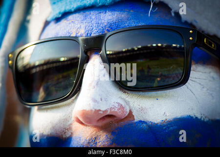 Leicester, Royaume-Uni. 4 octobre, 2015. Coupe du Monde de Rugby. L'Argentine contre les Tonga. Credit : Graham Wilson / Pipeline Images/Alamy Live News Banque D'Images