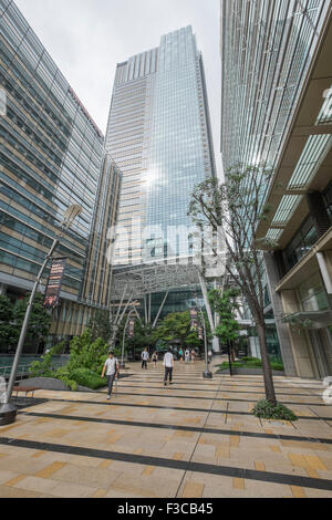 Vue sur Tokyo Midtown le développement immobilier à Roppongi Hills Tokyo Japon Banque D'Images