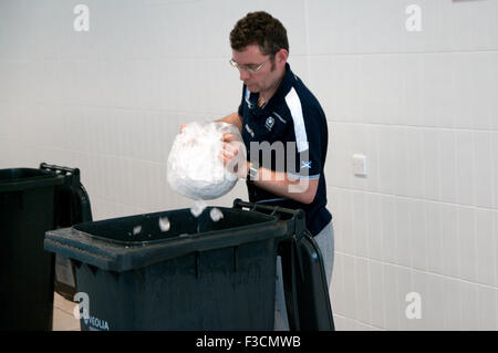 Newcastle, Royaume-Uni. 05Th Oct, 2015. Session de formation de l'Écosse, Coupe du Monde de Rugby 2015, Royal Grammar School, Newcastle, 5 octobre 2015 Crédit : Colin Edwards/Alamy Live News Banque D'Images