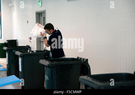 Newcastle, Royaume-Uni. 05Th Oct, 2015. Session de formation de l'Écosse, Coupe du Monde de Rugby 2015, Royal Grammar School, Newcastle, 5 octobre 2015 Crédit : Colin Edwards/Alamy Live News Banque D'Images