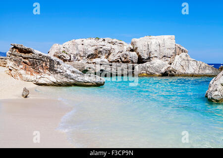 Cala Mariolu en Sardaigne, Italie Banque D'Images