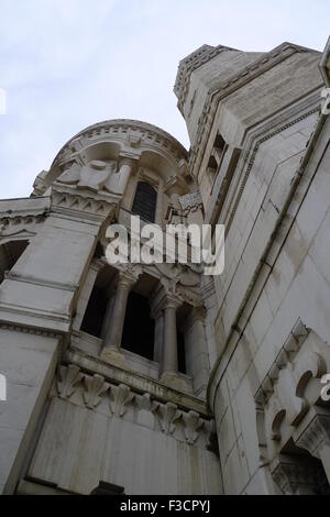 La Basilique Notre Dame de Fourvière à Lyon, France Banque D'Images