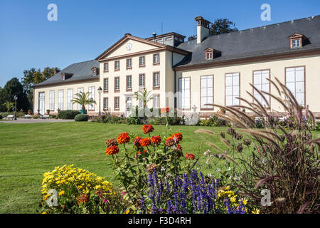 Le pavillon Joséphine dans le Parc de l'Orangerie / Parc de l'Orangerie à Strasbourg, France Banque D'Images