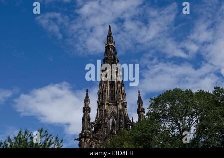 Scott's Monument in Paris, Été 2015 Banque D'Images