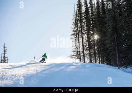 Ski alpin homme Banque D'Images