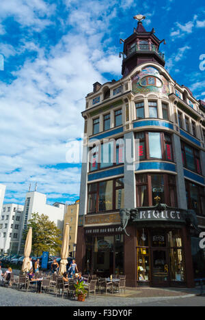 Kaffeehaus Riquet, Altstadt, la vieille ville, Leipzig, Saxe, Allemagne Banque D'Images