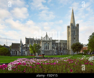 La Cathédrale St Patrick Dublin North Banque D'Images