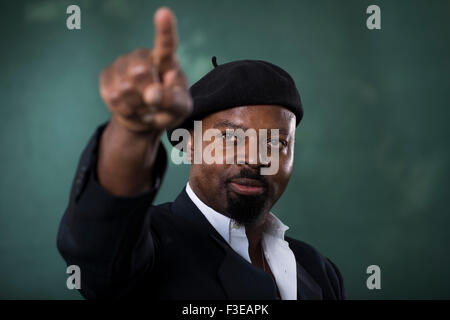 Romancier et poète nigérian Ben Okri OBE FRSL. Banque D'Images