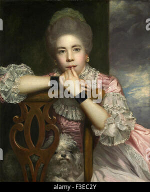 Sir Joshua Reynolds - Mme Abington que Miss Prue dans William Congreve l'amour de Dieu pour l'amour Banque D'Images