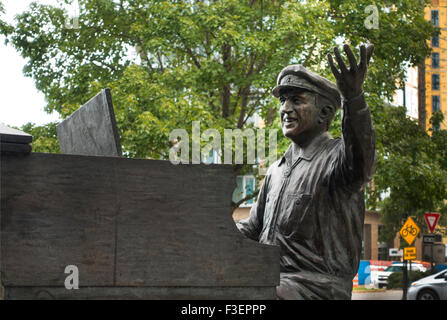 Owen Bradley statue à Nashville, au Tennessee Banque D'Images