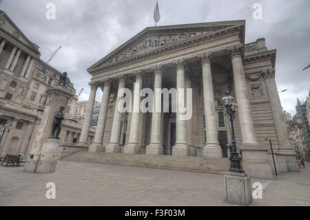 Le royal exchange building à Londres City de Londres Banque D'Images