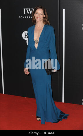 London, UK, UK. 6 octobre, 2015. Sienna Guillory assiste au Gala de la lumineuse BFI à Guildhall. Credit : Ferdaus Shamim/ZUMA/Alamy Fil Live News Banque D'Images