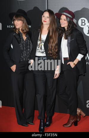 London, UK, UK. 6 octobre, 2015. Les barres assister à la BFI Gala lumineux à Guildhall. Credit : Ferdaus Shamim/ZUMA/Alamy Fil Live News Banque D'Images