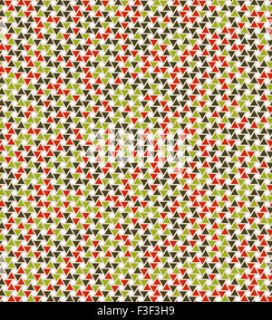 Résumé motif géométrique transparente motif arrière-plan. Triangles et des hexagones de couleur au hasard Banque D'Images