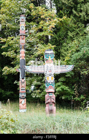 Le parc Stanley de Vancouver, Canada Banque D'Images