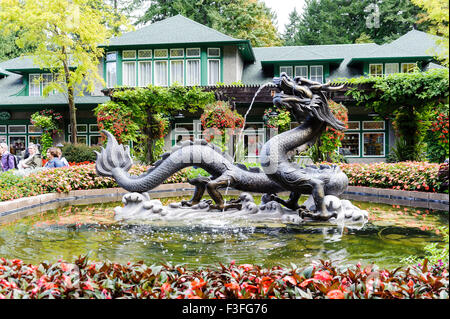 Les Butchart Gardens Banque D'Images