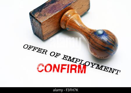 Offre d'emploi Banque D'Images