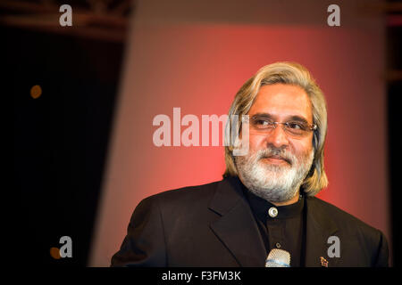 DR. Vijay Mallya Président United Breweries PAS MR Banque D'Images