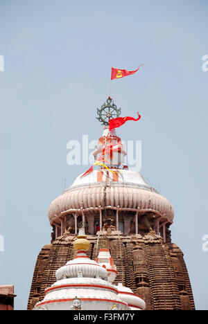 Temple Jagannath ; Puri ; Orissa ; Odisha ; Inde ; Asie Banque D'Images