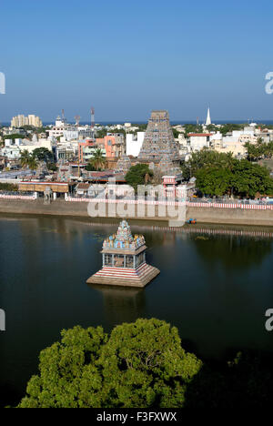 Kapaleswara Rajagopuram tour du temple de Shiva temple Mylapore Chennai ; ; ; ; Tamil Nadu Inde Banque D'Images