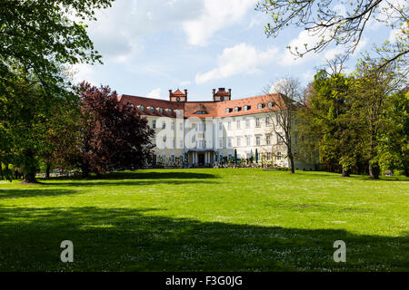 Lubbenau château dans la ville principale de l'Altstadt Spreewald Brandebourg, Allemagne. Banque D'Images