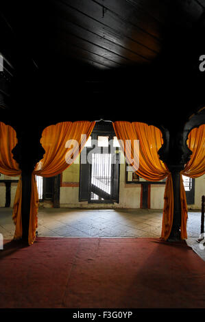 L'intérieur typique de l'AMA L'AMA Vishrambaug Peshwa ; ; ; ; l'Inde Pune Maharashtra Banque D'Images