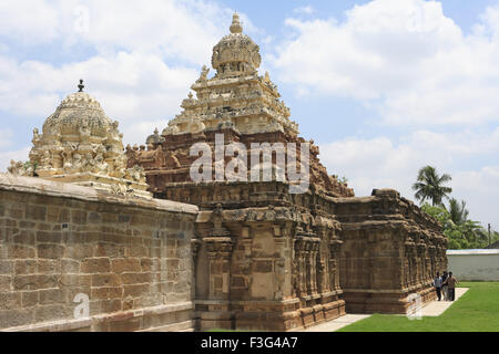 Vaikuntha Perumal Vishnu Temple , Uthiramerur Kanchipuram , , Tamil nadu , Inde Banque D'Images