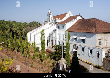Église et couvent de Santa Monica ; construit en 1627 A.D. ; Site du patrimoine mondial de l'UNESCO ; Old Goa Velha Goa ; Inde ; Banque D'Images