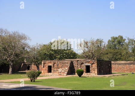 Bu Halimas Humayuns tomb complexe funéraire 1570 faites de grès rouge blanc en première sous-continent indien Delhi l'influence perse Banque D'Images