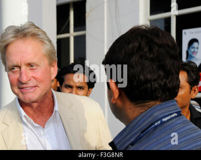 Michael Douglas, acteur américain, acteur hollywoodien, Michael Doughlas, Michael Kirk Douglas, Jodhpur, Rajasthan, Inde, Asie Banque D'Images