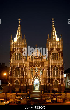 Mont épouser église construite en 1904 ; maintenant Mumbai Bombay Bandra ; ; ; Inde Maharashtra Banque D'Images